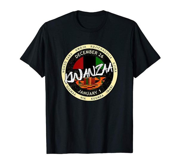 

men's t-shirts kwanzaa t-shirt, White;black