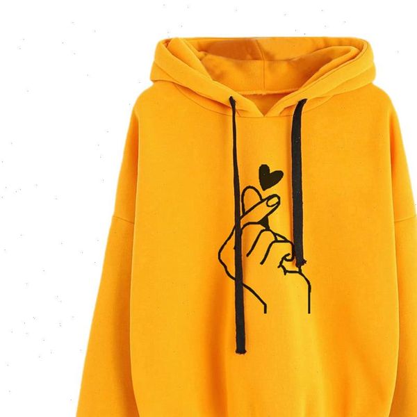 

womens long sleeve hoodie sweatshirt jumper hooded pullover blouse t2, Black