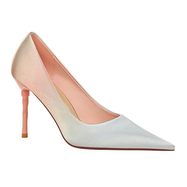 

dress shoes occupation work women's low-heeled formal wear interview high-heeled autumn single mid-heel, Black