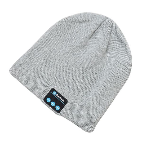 

beanies outdoor sports stereo riding music cap beanie built-in microphone hands-call warm fashion wireless headphone knit