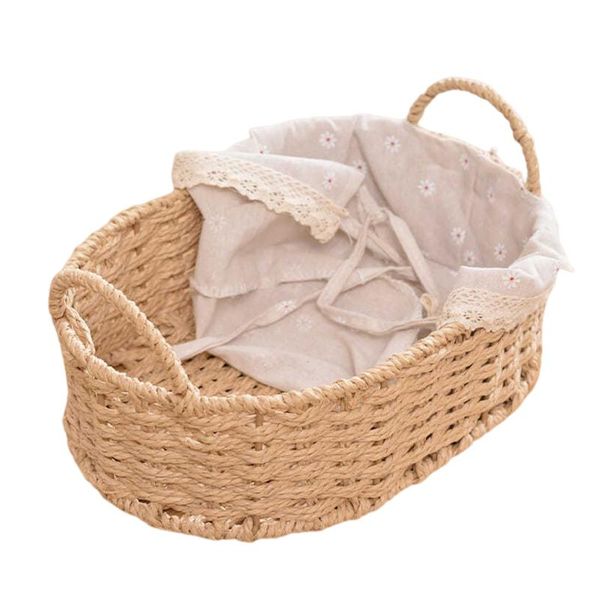 

storage baskets 1pc garden style outdoor picnic basket fruit pick deskhandheld