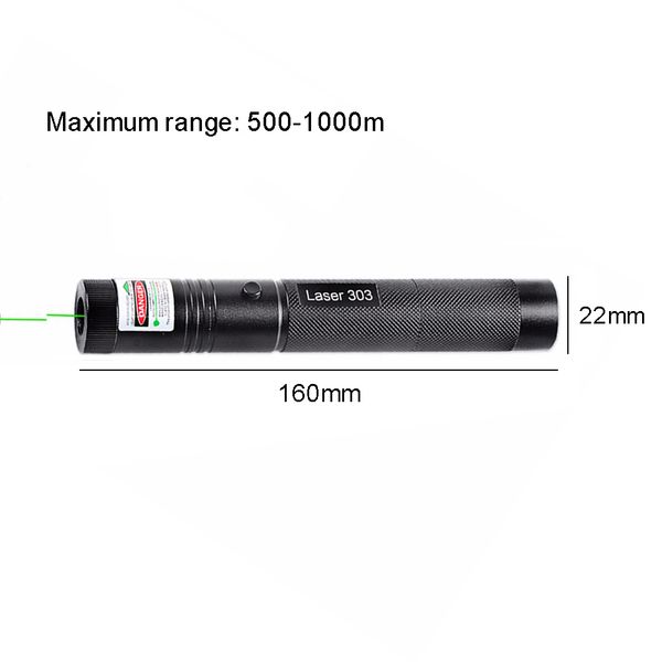 

303 532nm green laser pointer pen high power glare outdoor flashlight professional travel indicator hunting laser device