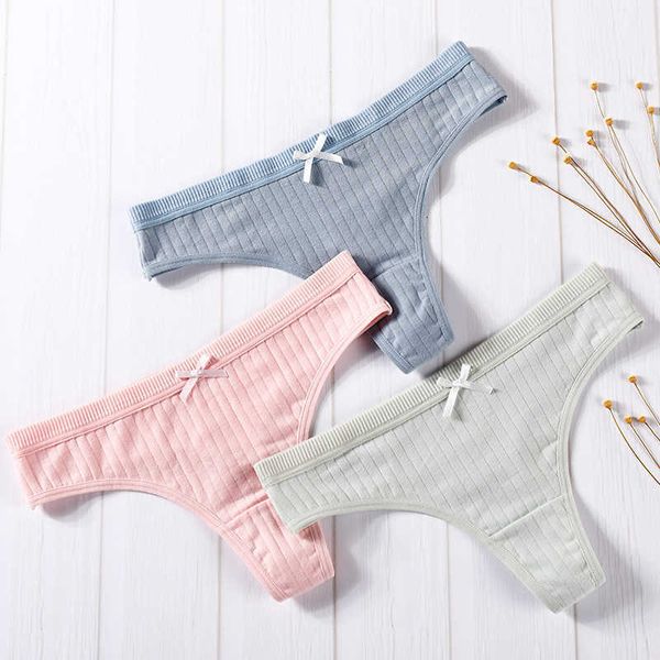 

women's panties cotton underwear female lingerie g-string girl underpants lady casual t-back woman intimate panty thong 1pcs dzk10, Black;white