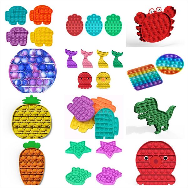 

DHL Fluorescence Among US Reversible Octopus Pop It Fidget Toy Bubble Fidget Sensory Toy Decompression Toy Autism Anxiety Stress Reliever