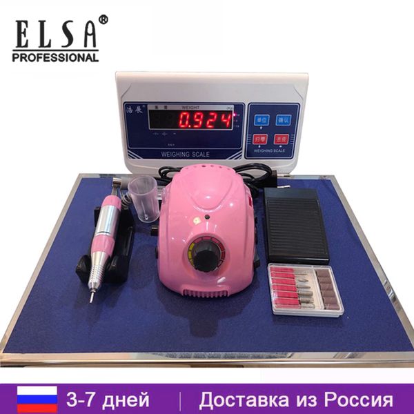 

45w 35000rpm art equipment machine accessory electric manicure cutters nail drill set