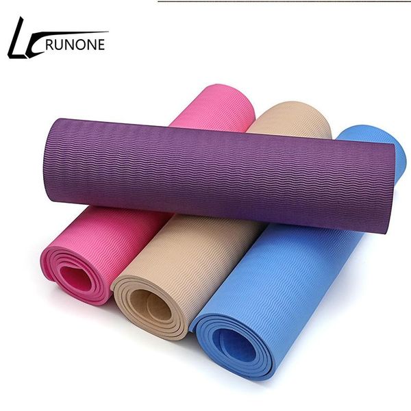 

yoga mats 8mm tpe beginner mat environmentally friendly tasteless thickening long exercise fitness slip