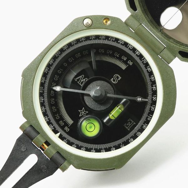 

cross-border sales m2 multi-function american army green multi-function compass compass north high-precision geological