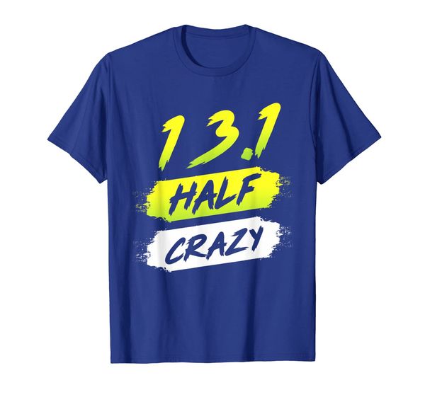 

cool half marathon 13 1 mile race t shirt for women, men, White;black