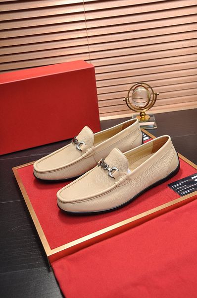 

luxury man shoes leather genuine summer mens moccasin shoes fashion leather loafer shoes men luxury big size 38-46 male casual footwear, Black