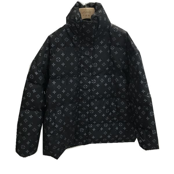

new down jacket women short lovers casual loose coat, Black