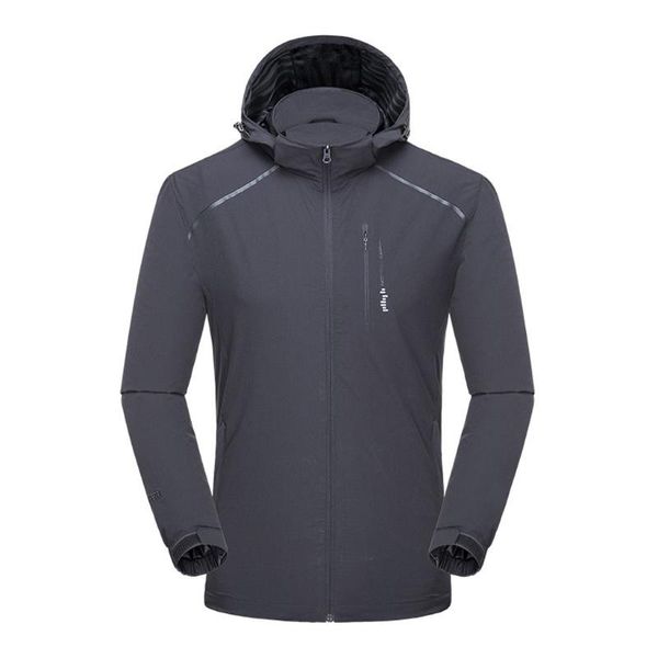 

men's jackets nice quick drying soccer rain proof jacket winter mens waterproof training hoodies outdoor team feitong coat, Black;brown