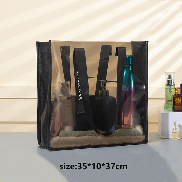 

storage bags large capacity cosmetic bag home supplies waterproof beach women's traval outdoor makeup organizer