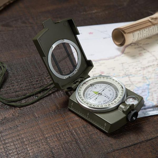 

hand held compass high precision compact waterproof outdoor camping climbing survival accessory magnetic high precision compass