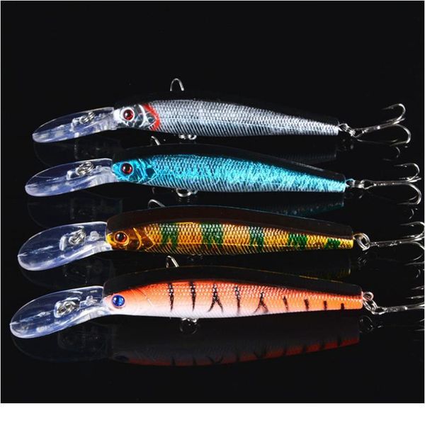 

1pcs 12.5cm/14g big minnow fishing lures wobbler crankbaits artificial hard baits for bass fishing tackle with jllpjm