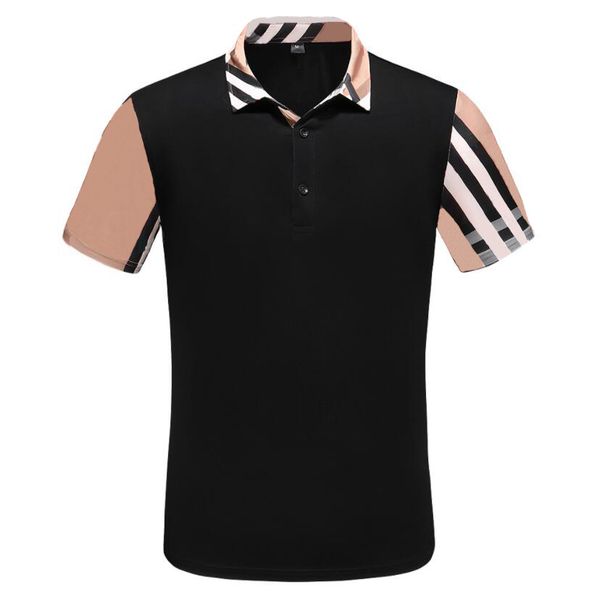 

designer mens frence brand polo shirts women fashion embroidery letter business short sleeve calssic tshirt, White;black