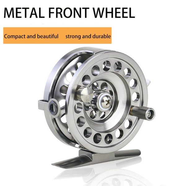 

baitcasting reels ice fishing metal raft wheels rock rod winter reel