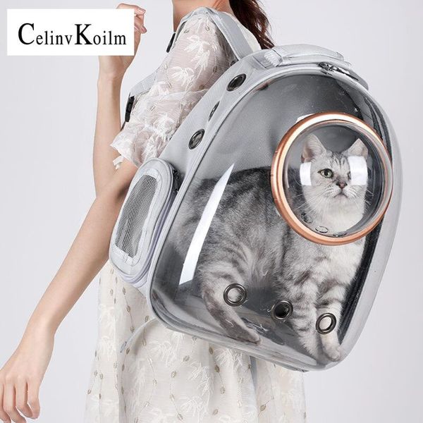 

backpack cat carrier bags breathable pet carriers small dog travel space cage transport bag carrying for cats
