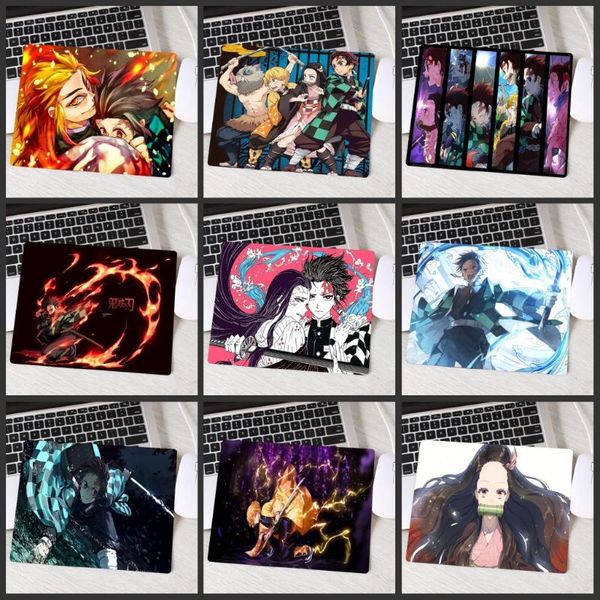 

mouse pads & wrist rests xgz kimetsu no yaiba padmouse gaming keyboard mousepad game pad gamer computer desk anime mat notbook mousemat pc 2