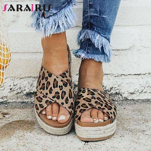 

slippers sarairis big size 35-43 lady casual ins flat with women fashion outside shallow summer shoes woman, Black