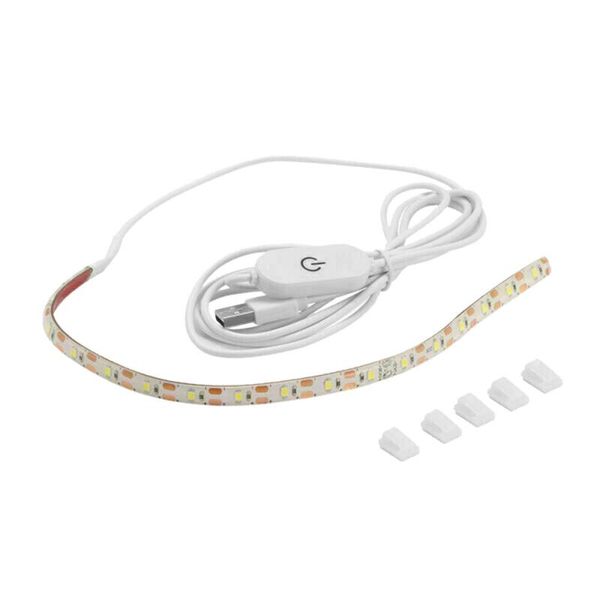 

led sewing light strip with touch dimmer usb power supply for sewing machine, Black