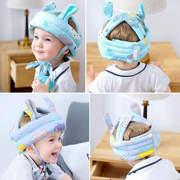 

beanies baby learn to walk hat safety helmet toddler infant helmets protective play soft comfortable harnesses cap