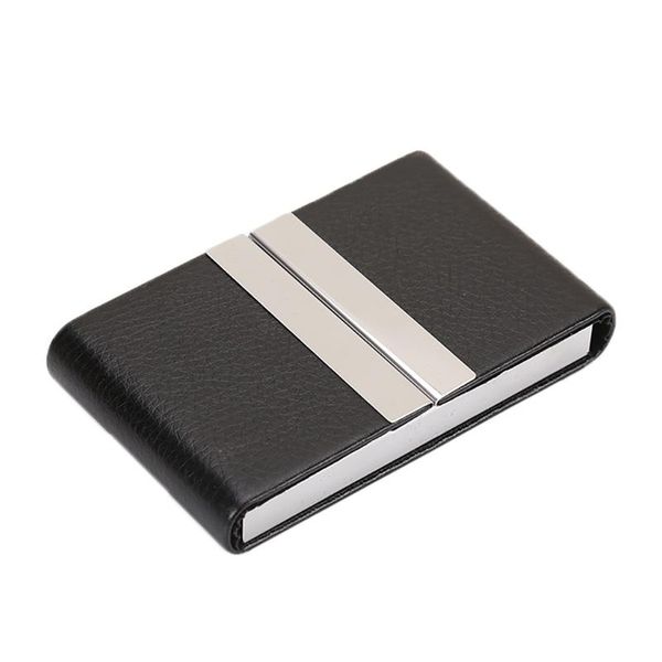 

card holders molave wallets & solid holder creative metal leather box cover credit business multi case wallet 9403, Brown;gray