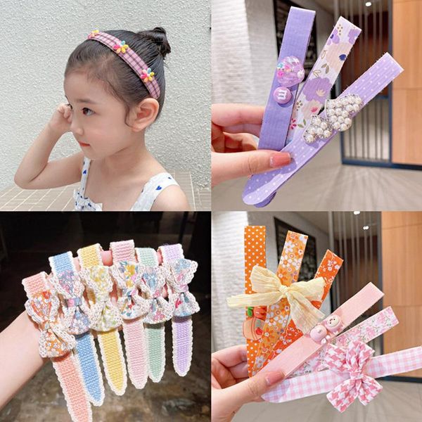 

hair accessories girls bow hairbands bands post baby headband hairpin bangs posted broken holder headdress, Slivery;white