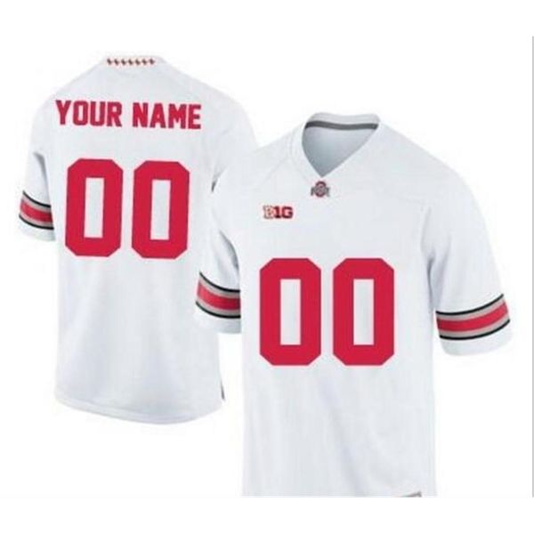 

custom men,youth,women,toddler, ohio state buckeyes personalized any name and number any size stitched college jersey, Black