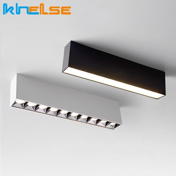 

led track light 25w 30w ceiling floodlight office rail lamp track spotlight lighting ac85-265v led ceiling lamp