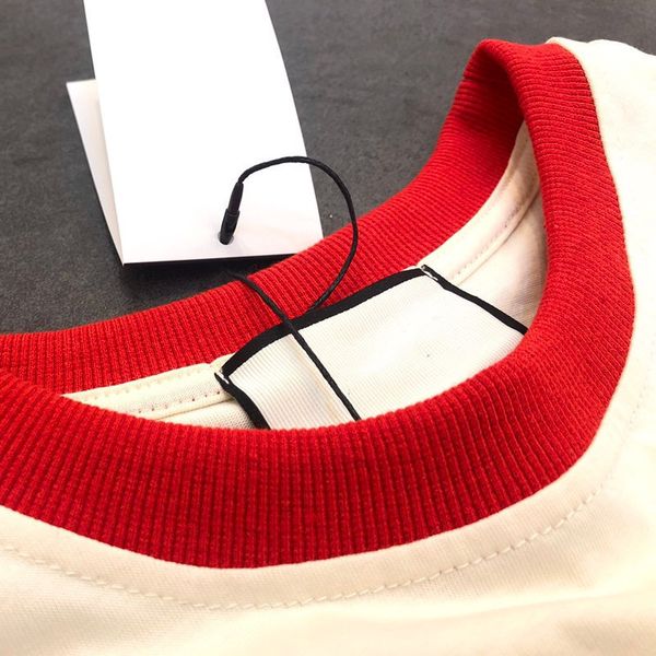 

21 spring and summer new age reducing cartoon duffy cat print casual loose round neck short sleeve t-shirt5fn5, White