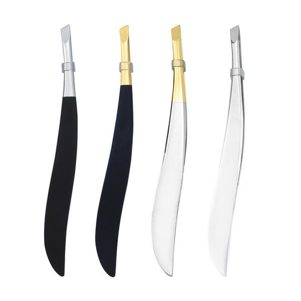 

eyebrow tools & stencils 1pc professional makeup eyelash tweezers for volume extension blue excellent closure beauty tool