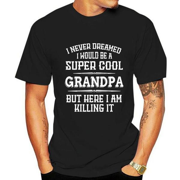 

men's t-shirts 2021 gift for grandpa grandfather t-shirt super cool tshirt gifts, White;black
