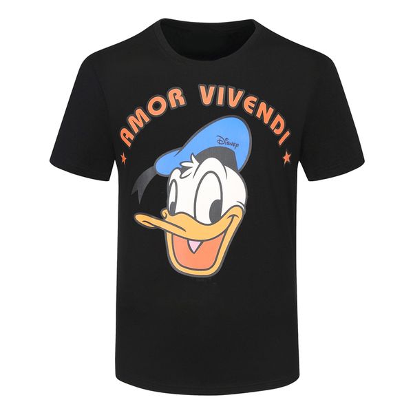 

mens designers t shirt hip hop fashion bird printing mens t shirt short sleeve men women t shirt polo size m-3xl, White;black