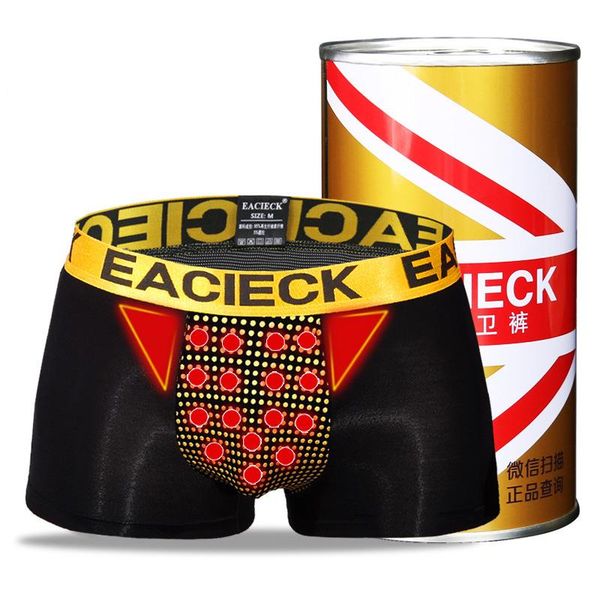 

underpants tenth generation official genuine modal men's boxer briefs xl magnet men underwear sexy, Black;white