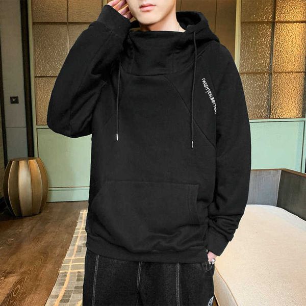 

hoodies hooded sweater casual and comfortable american fashion brand men's top, Black