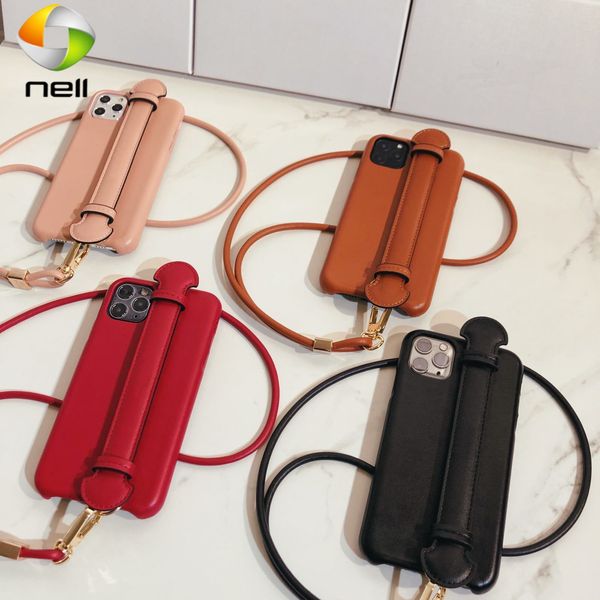 

for iphone 11 12 pro max luxury brand leather crossbody phone case for girl kesu burando for iphone xr 12 mini phone accessories