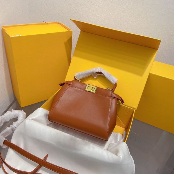 

new shoulder bags women handbag crossbody brands designer handbags flower printing bag purse 22.18cm brown, Black