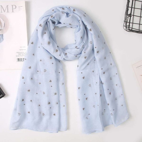 

selling new silver scarves in 2019, Blue;gray