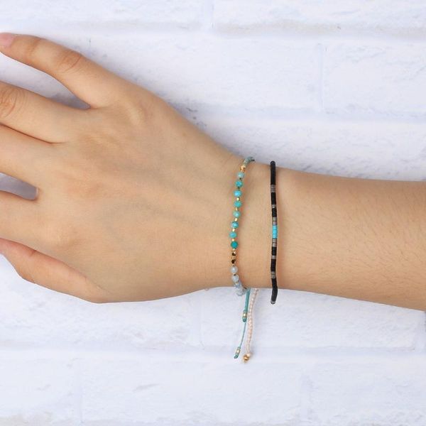 

charm bracelets kelitch miyuki seed beaded handmade fashion adjustable jewelry bracelet gift for women armband boho, Golden;silver