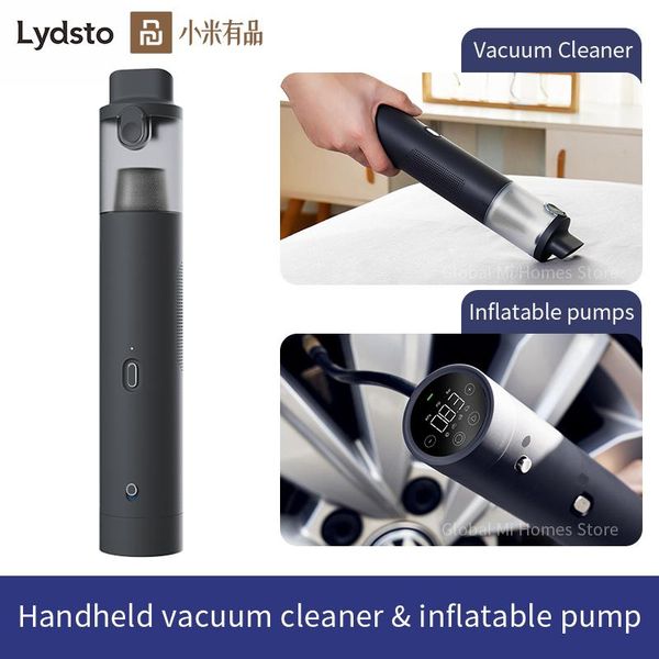 

portable lydsto 10000pa 150psi wireless handheld vacuum cleaner & air pump 2in1 multifunctional dust collector for car home offi