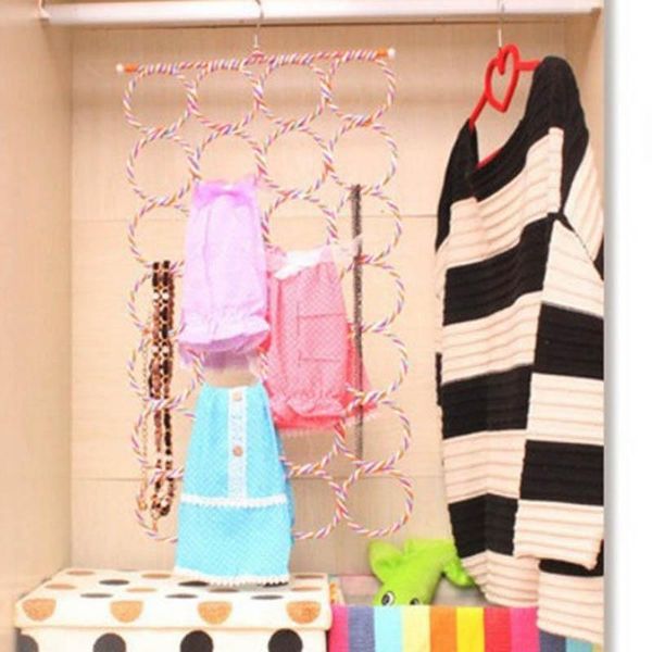 

hangers & racks ly foldable hanger holder space saving wardrobe closet organizer for socks tie scarf belt shawl te889