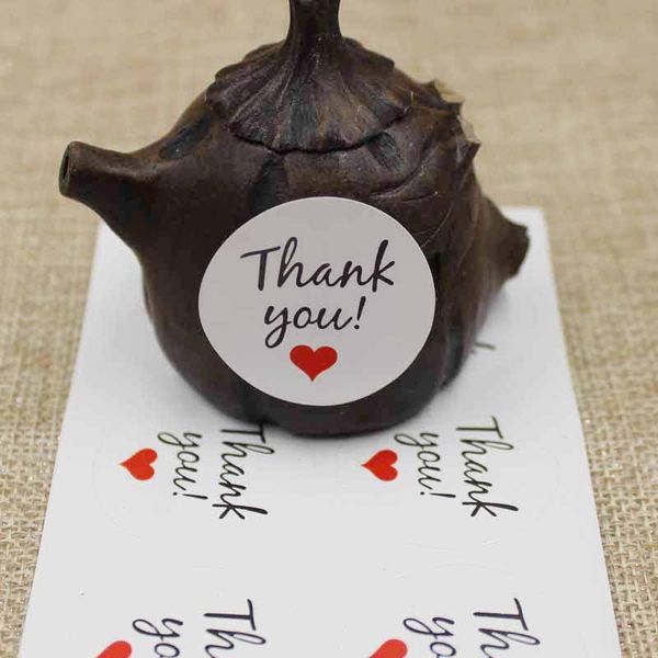 

100pcs sweet white /kraft packaging sticker thank you labels s for candy favors/cookies/gift adhesive sticker