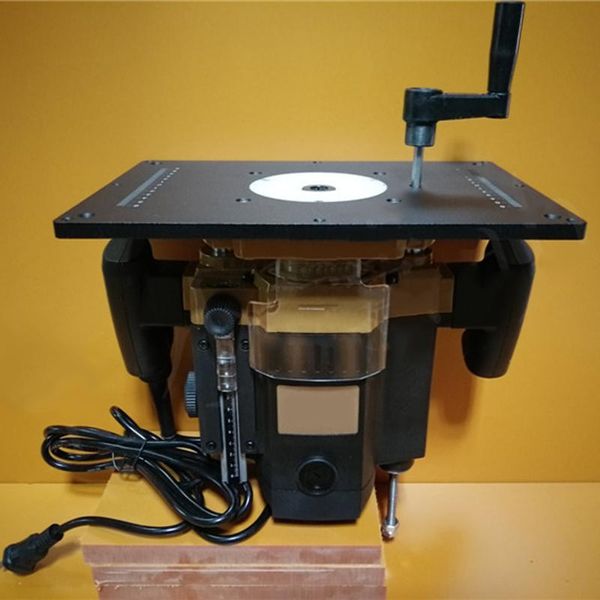

professional hand tool sets woodworking lift flip engraving machine electric wood milling trimming router insert plate for work bench