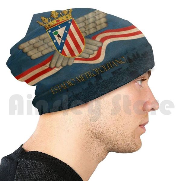 

beanies athletic aviation club knit hat hip hop aviacion atleti spain