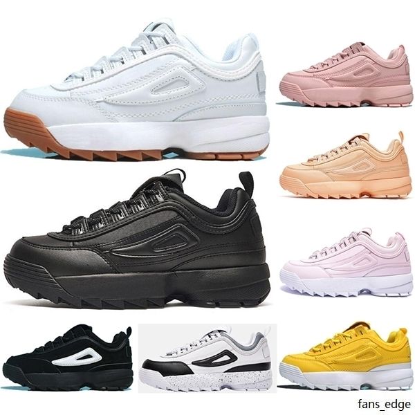 

2021 classic women men fashion chunky running shoes soft version fl triple white yellow orange woman sports mens trainers sneakers 35-45