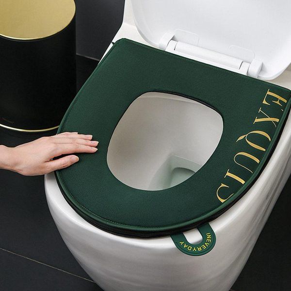 

toilet seat cushion household european-style fashion all-inclusive cover waterproof zipper covers