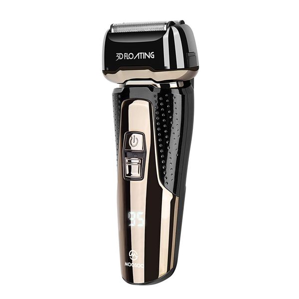 

moosoo m electric razors for men electric shaver with upgraded autosensing motor/pop-up beard trimmer for sale