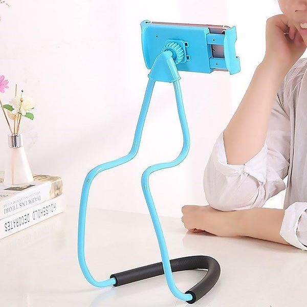 

neck phone holder flexible lazy mount stand support for mobile phone tablet