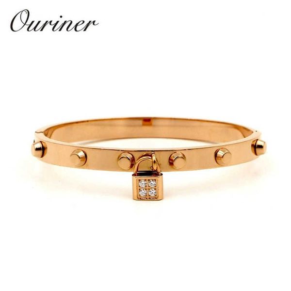

boho jewelry natural stone round colorful austrian crystal bangle & bracelet for women love screw bangle indian jewelry k0085 q0717, Black