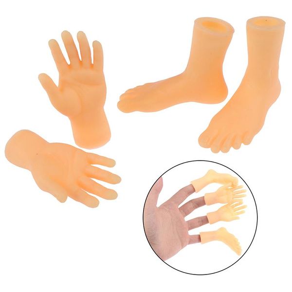 

party masks cartoon funny finger hands and feet set creative toys for children educational joke fun hand horror model